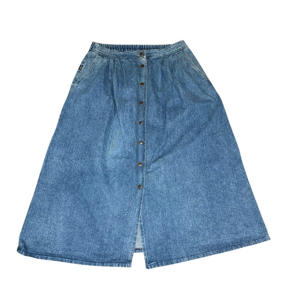 Sasoon Vintage Button Down Skirt Size 32